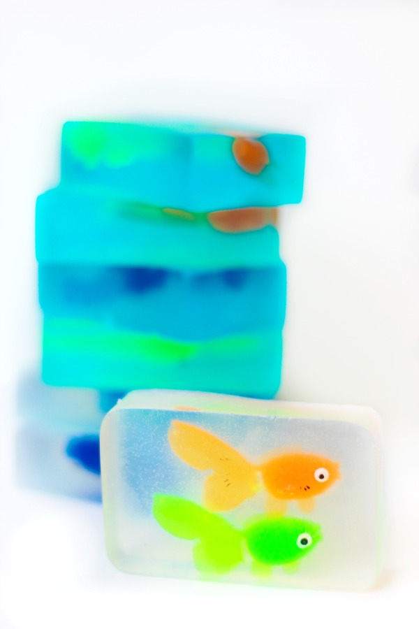 finished fish soap