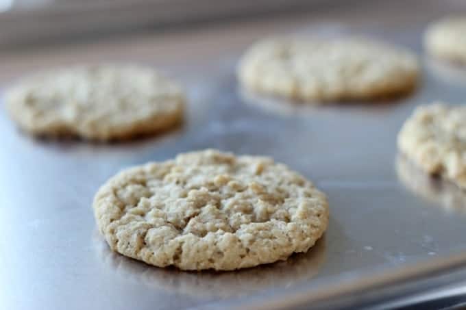 baked oatmeal cookies
