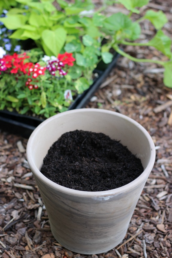 Patriotic Flower Planter