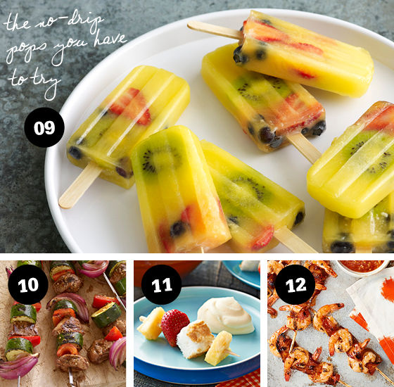 12 Food on a Stick Ideas!