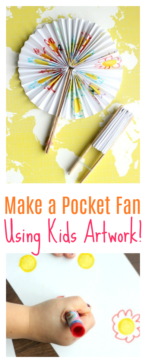 DIY Pocket Fan (Video): A creative craft idea for kids!