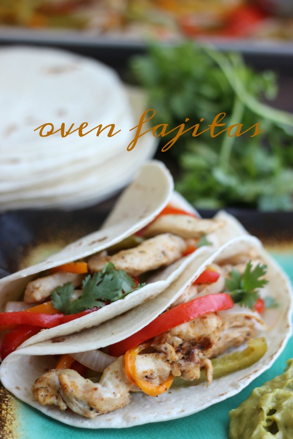 chicken fajitas