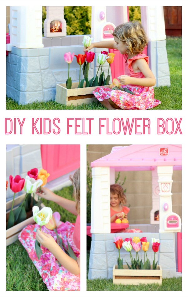 homemade flower boxes