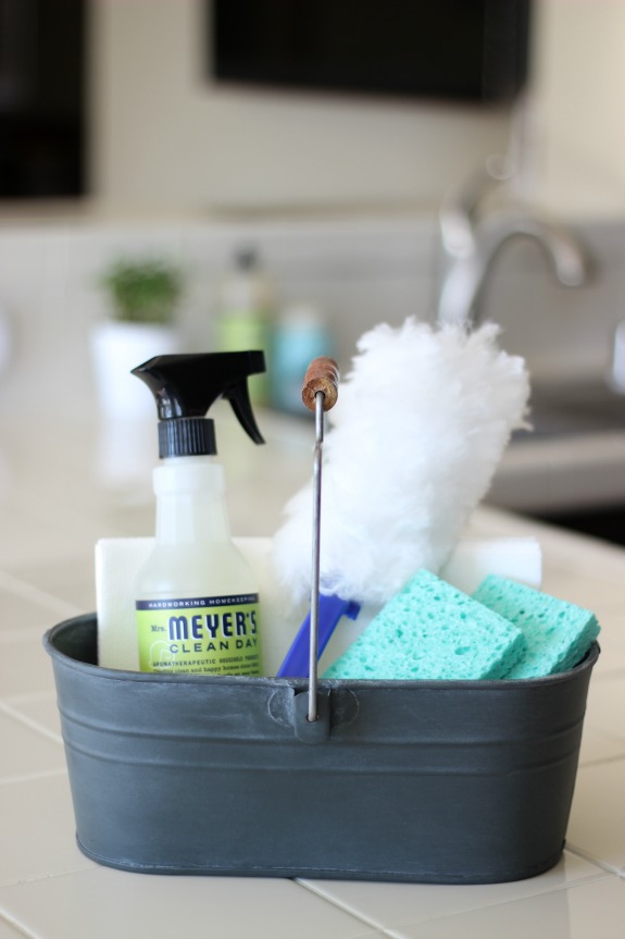 Household Cleaning Caddy - Gluesticks Blog