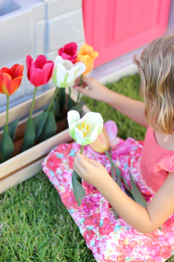 DIY Kids Felt Flower Box