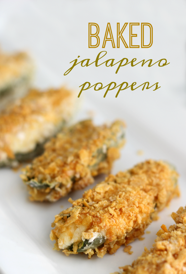 Baked Jalapeño Poppers