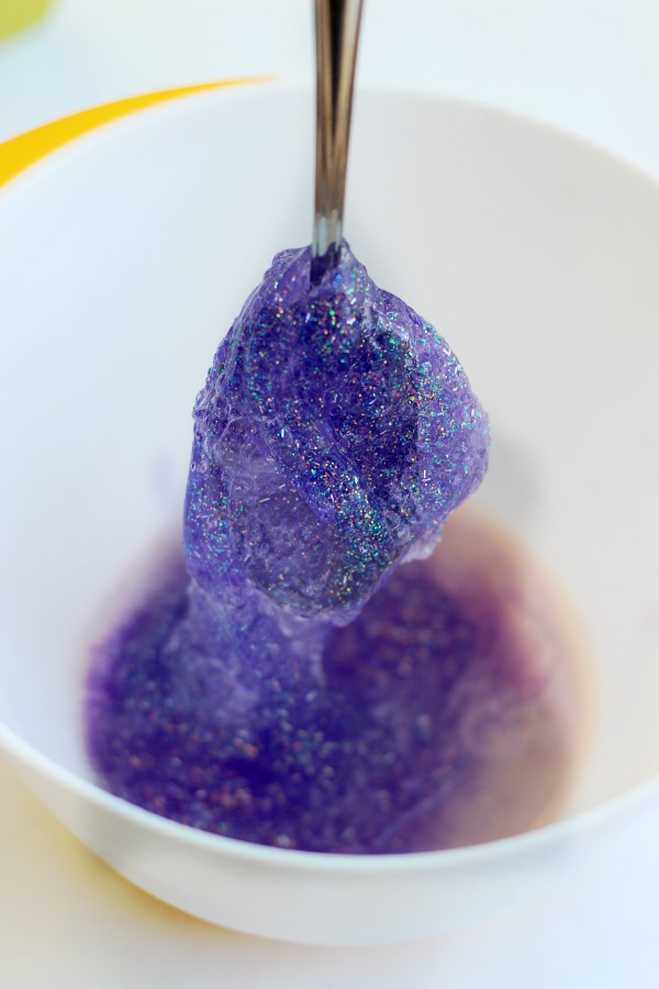 Halloween Glitter Slime