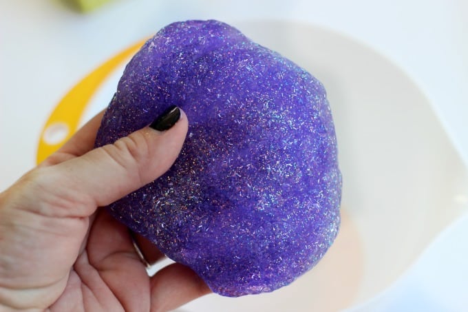 Halloween Glitter Slime