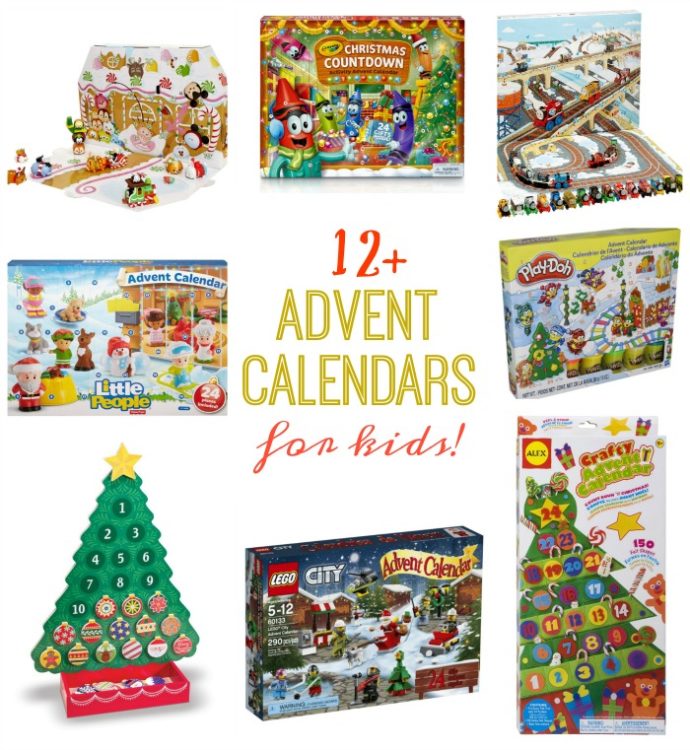 12+ Interactive Advent Calendars for Kids! - Gluesticks Blog