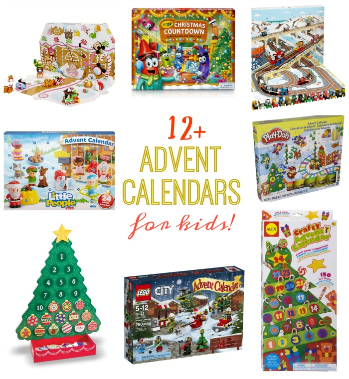 From Little People to Thomas the Train and Barbie to Melissa and Doug, here are over a dozen fun and interactive advent calendars for kids this holiday season!