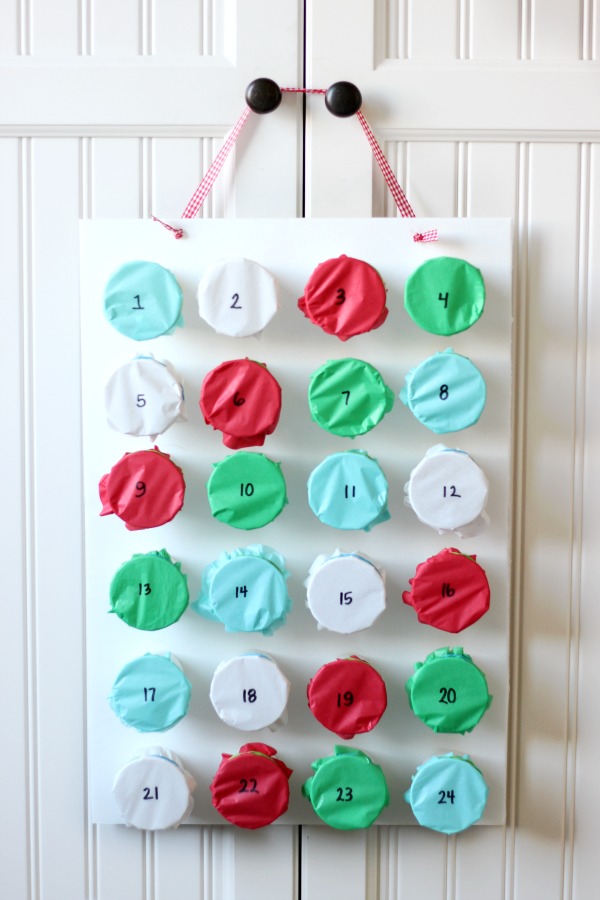 tissue punch advent hanging on hook