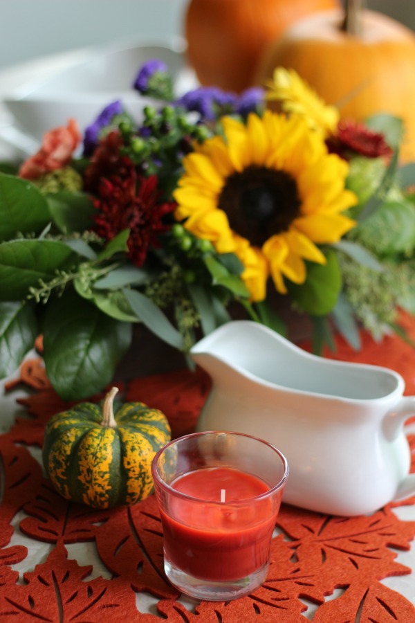 DIY Fall Floral Arrangement