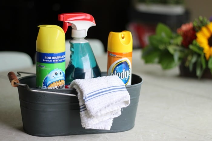 Household Cleaning Caddy - Gluesticks Blog