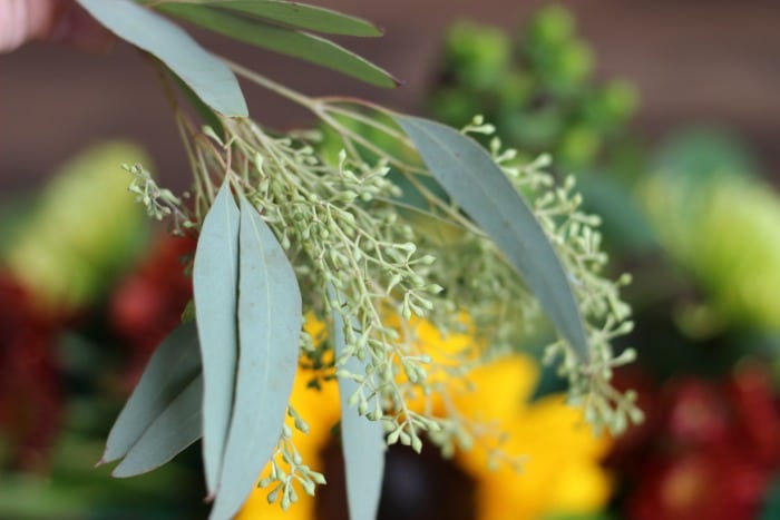 DIY Fall Floral Arrangement