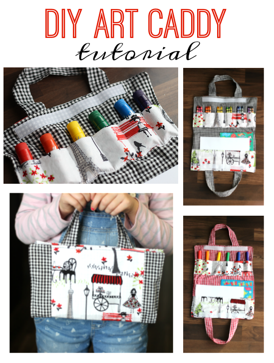 DIY Art Caddy Tutorial