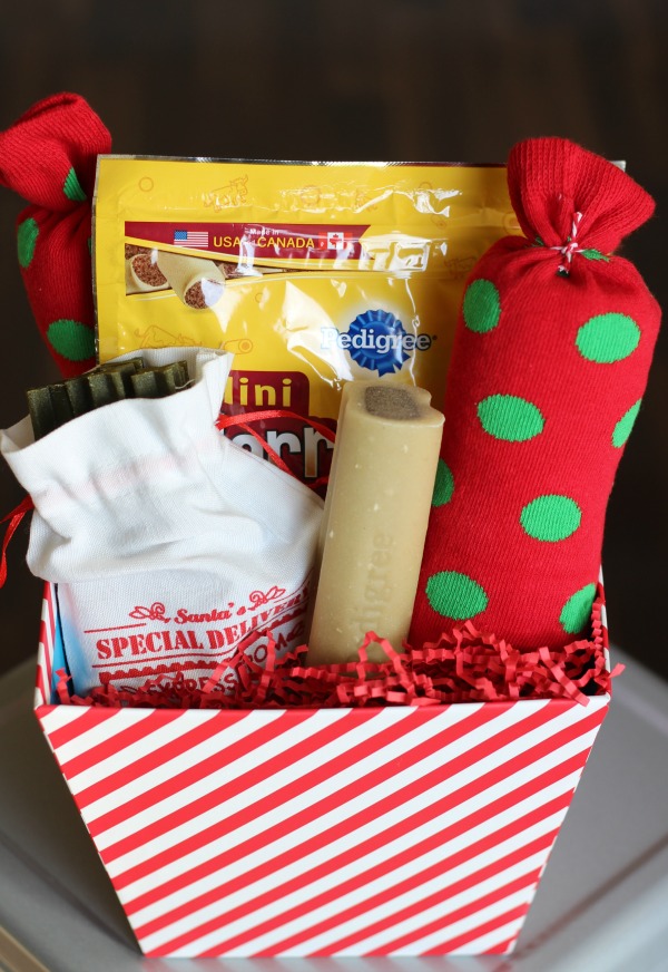 DIY Dog Crinkle Toy and Gift Basket