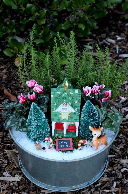 Easy fairy garden ideas for all seasons. Winter, spring, summer and fall inspiration to brighten your home and porch. Make one outdoor, indoors, with plants, with flowers, or with succulents! You can make it in a barrel, a milk jug, a pot, or a tea cup. 
