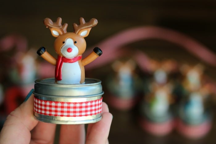 reindeer candy tins