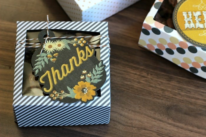 Cardstock Treat Box Tutorial {free template}