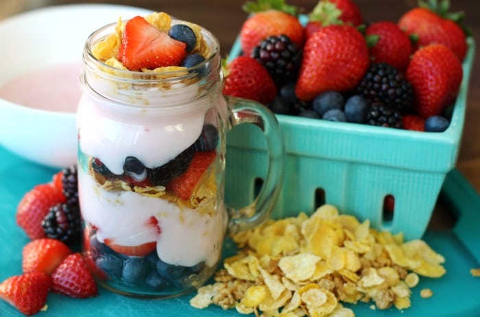 Frosted Toast Crunch® Berry Parfait