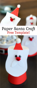 Paper Santa Craft For Kids (Video) - Gluesticks Blog