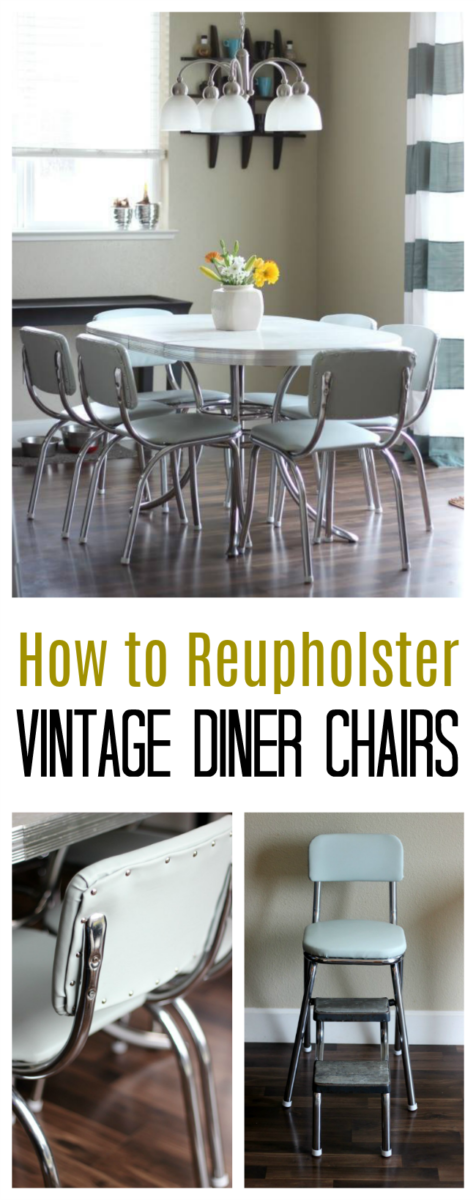 reupholster retro kitchen chairs