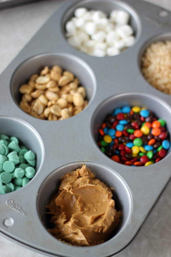 Raid the pantry to see what fun add-ins you can find for your own chocolate candies! Kids love making their own food and these DIY chocolate candies are super easy...and yummy!