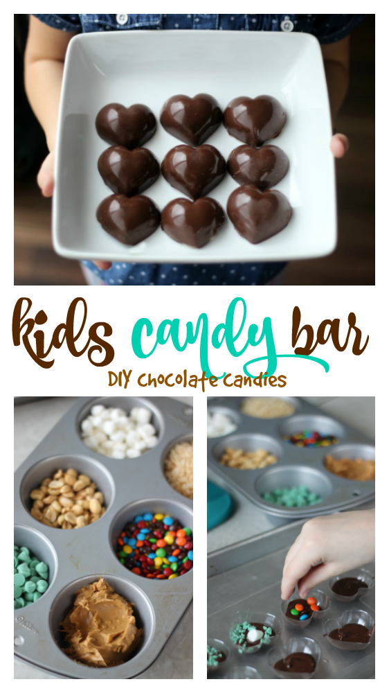 DIY Chocolate Candies: Make custom candies using different mix-ins!