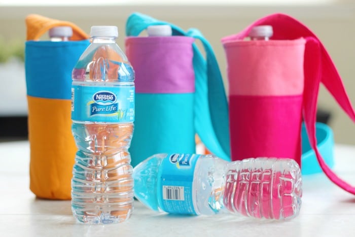 Color Your Own Camp Water Bottle Holder - 12 Pc.