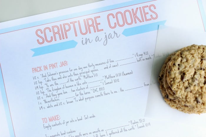 finished cookies with printable worksheet