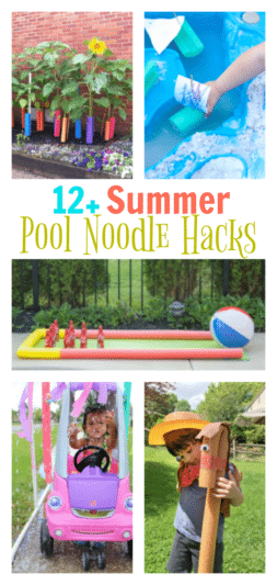 Pool Noodle Crafts and Hacks To Make and Do This Summer