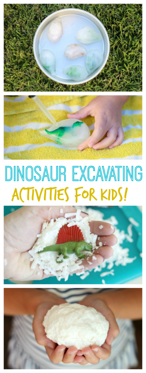 dinosaur excavating activities