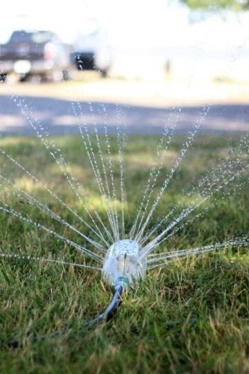soda bottle sprinkler