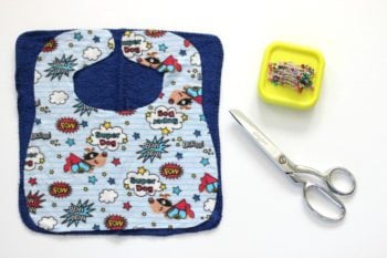 How to Make a Bib and Placemat for a Toddler in 30 Minutes