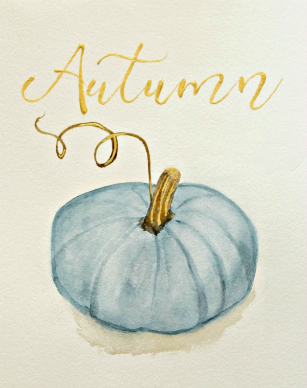 Over a dozen beautiful watercolor printables, ready to add to your fall decor this season. Just print and frame!