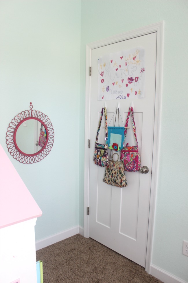 Girls Room and Closet Organization In a Small Space - Gluesticks