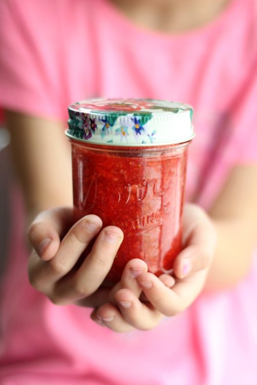 half pint of freezer jam