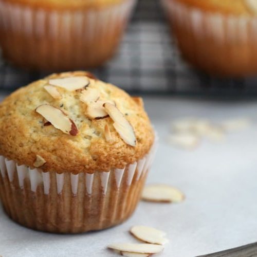 Almond Poppy Seed Muffin Recipe (Video) Gluesticks Blog