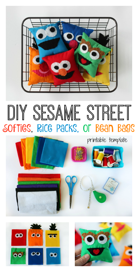 Sesame Street bean bags