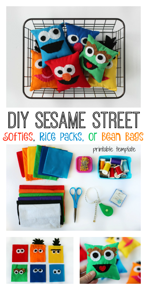 Cookie Monster Inspired DIY Party Crafts