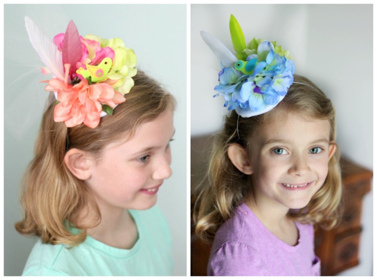 Make your own tea party hat to wear while sipping tea or pink lemonade with your friends! These little tea party hats are so simple, feminine, and sweet. They are the perfect activity to make with friends at birthday parties or sleepovers too!