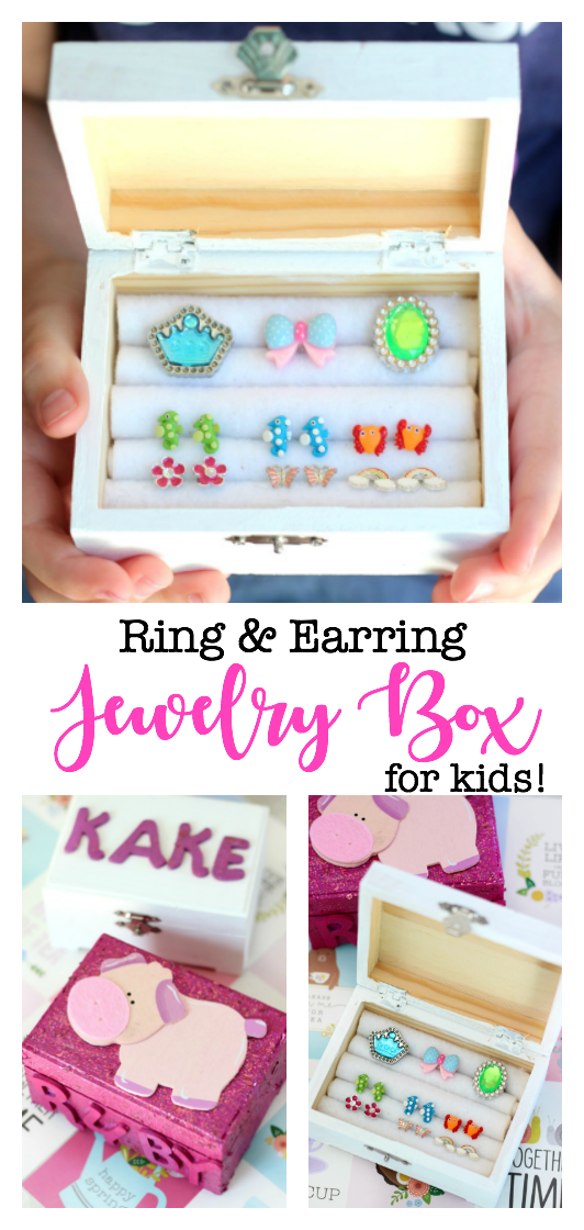 Diy Jewelry Box For Kids To Organize Rings And Earrings Gluesticks Blog