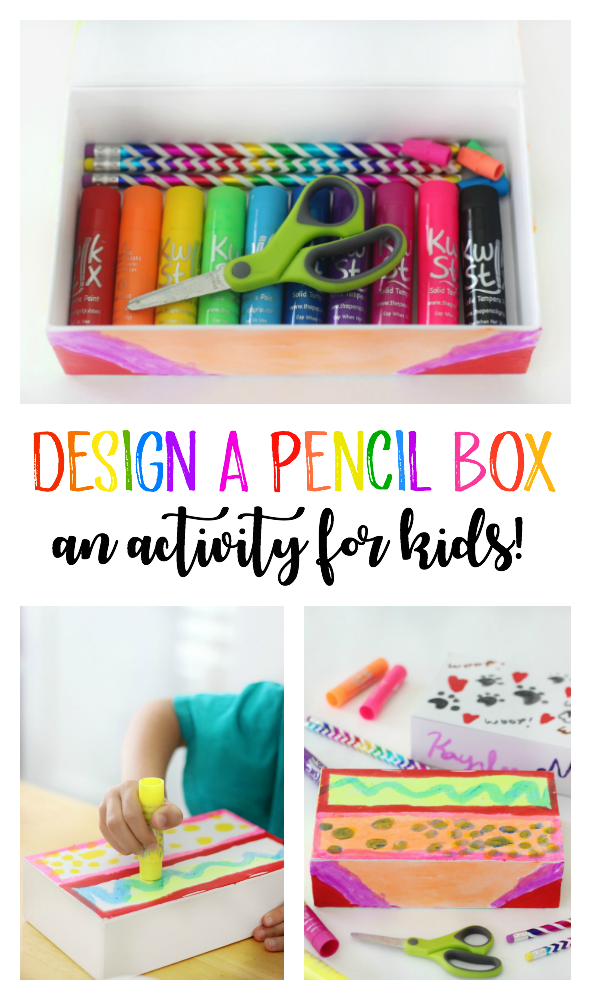 How To Make A Paper Box / Cute Storage Box / Diy Chalk Box For