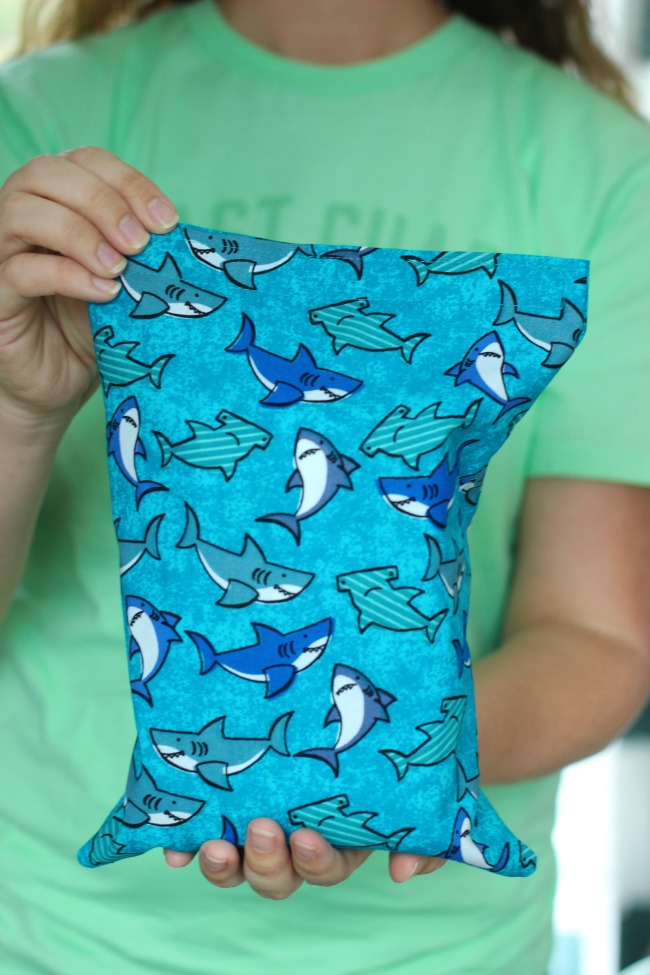 This DIY diaper changing clutch is an easy 15-minute sewing project. It holds 3 diapers, a package of wipes, and even has room for diaper cream or other small items! Every mom needs one so make a few to keep on hand as baby shower gifts! 