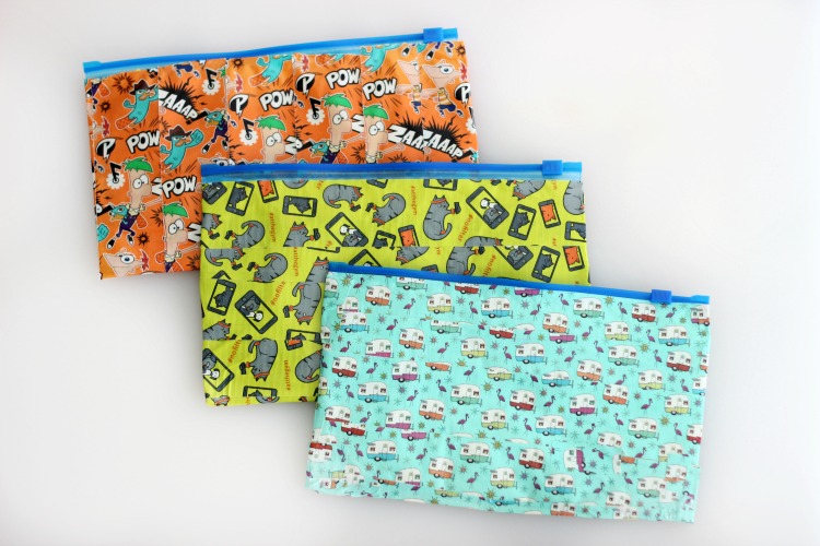 Duct tape store zipper pouch