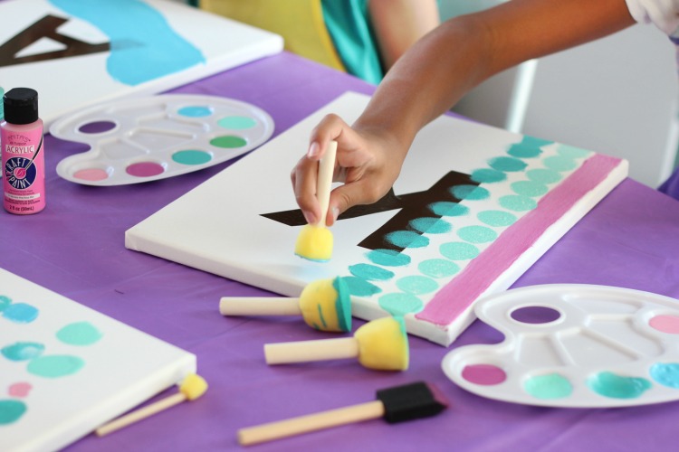 Kids Canvas Painting Party