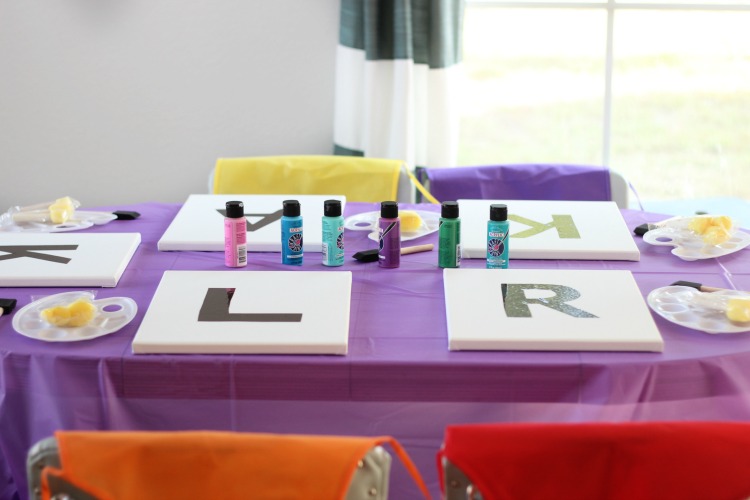 Painting Party For Kids: A fun and creative birthday idea