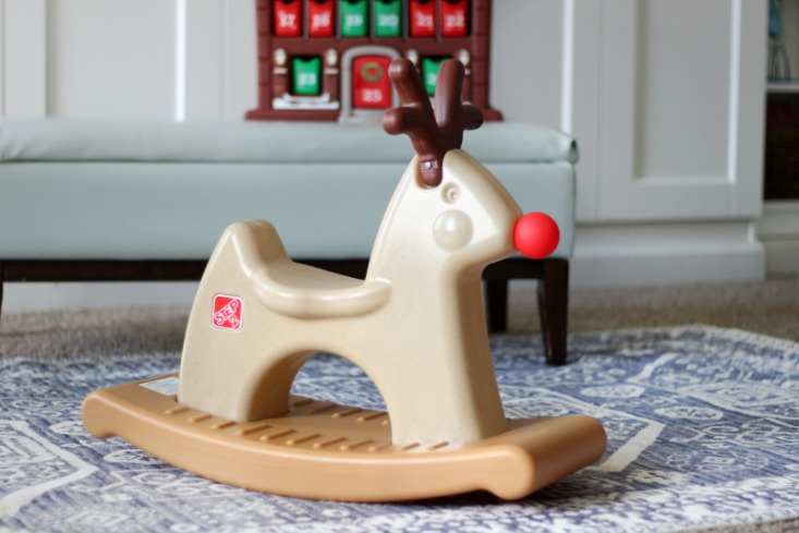 Baby Toddler Ride On Toy Christmas Gift Step2 Rudolph The Rocking Reindeer 