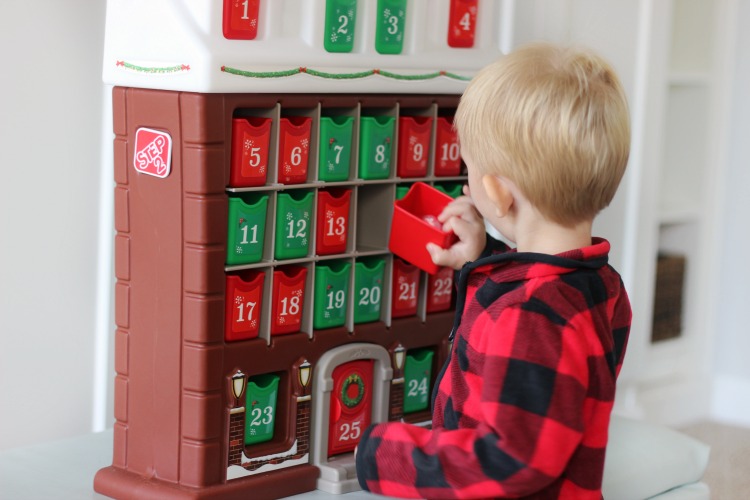 child playing with step2 advent