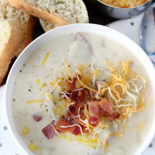 Creamy Potato Soup: a 30-minute recipe! - Gluesticks Blog